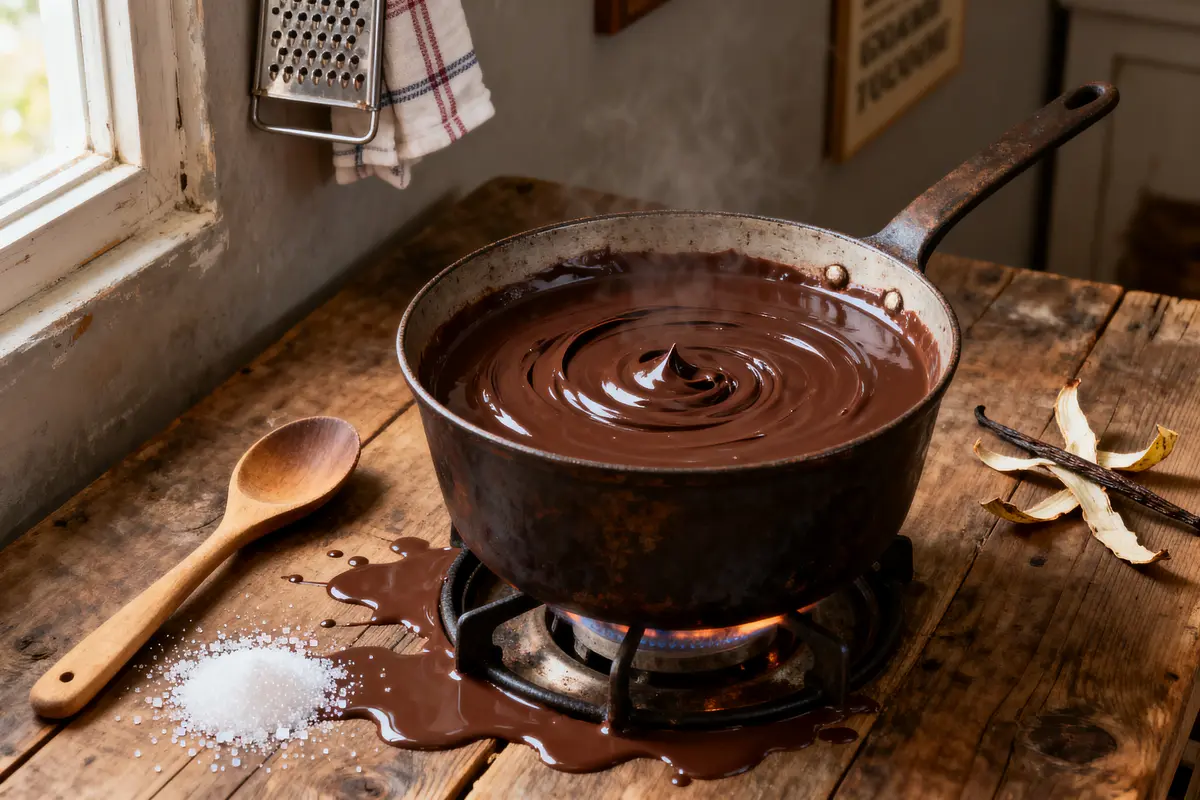 Recette de crème au chocolat par des Grands Chefs
