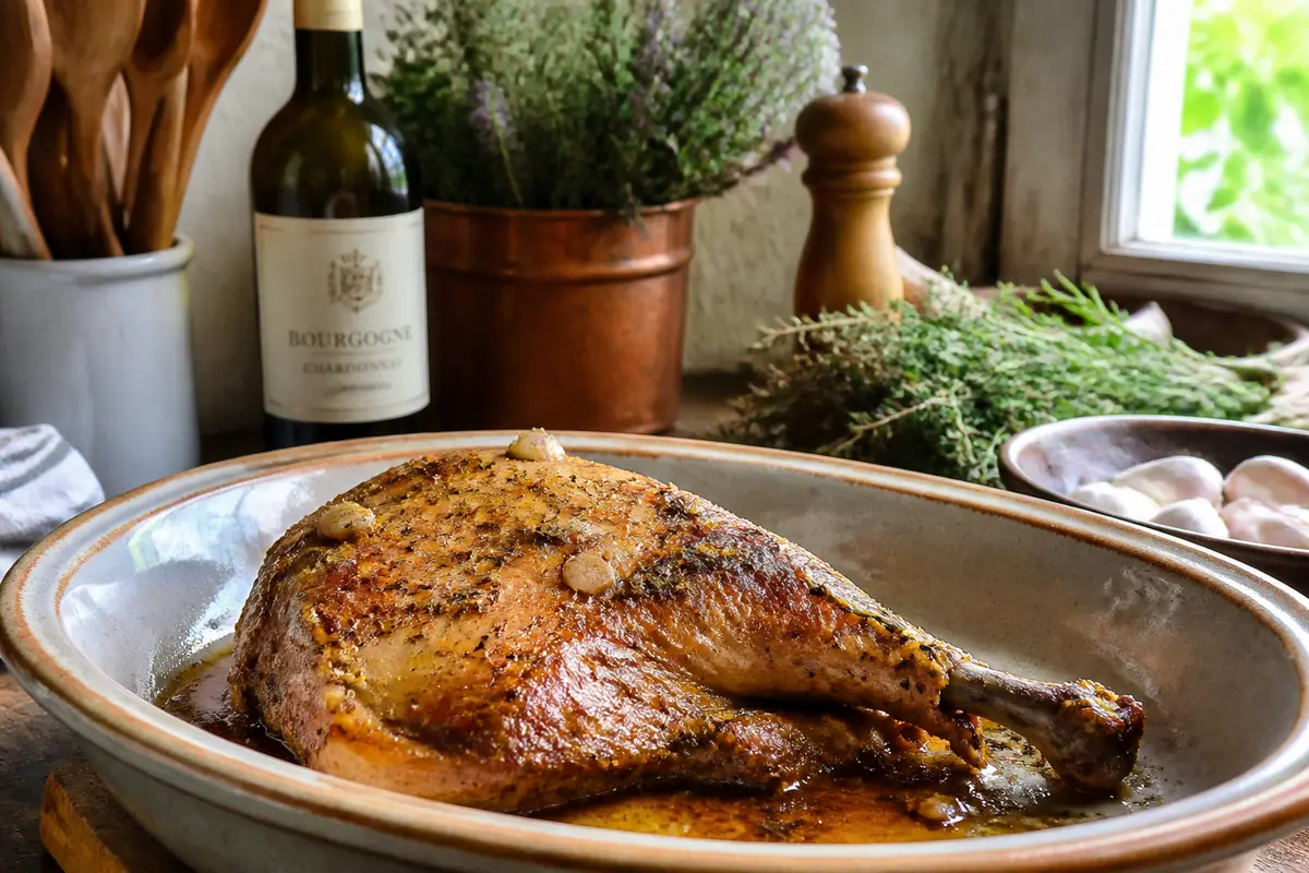 Cuisse de pintade au four : Recette rôtie facile et savoureuse