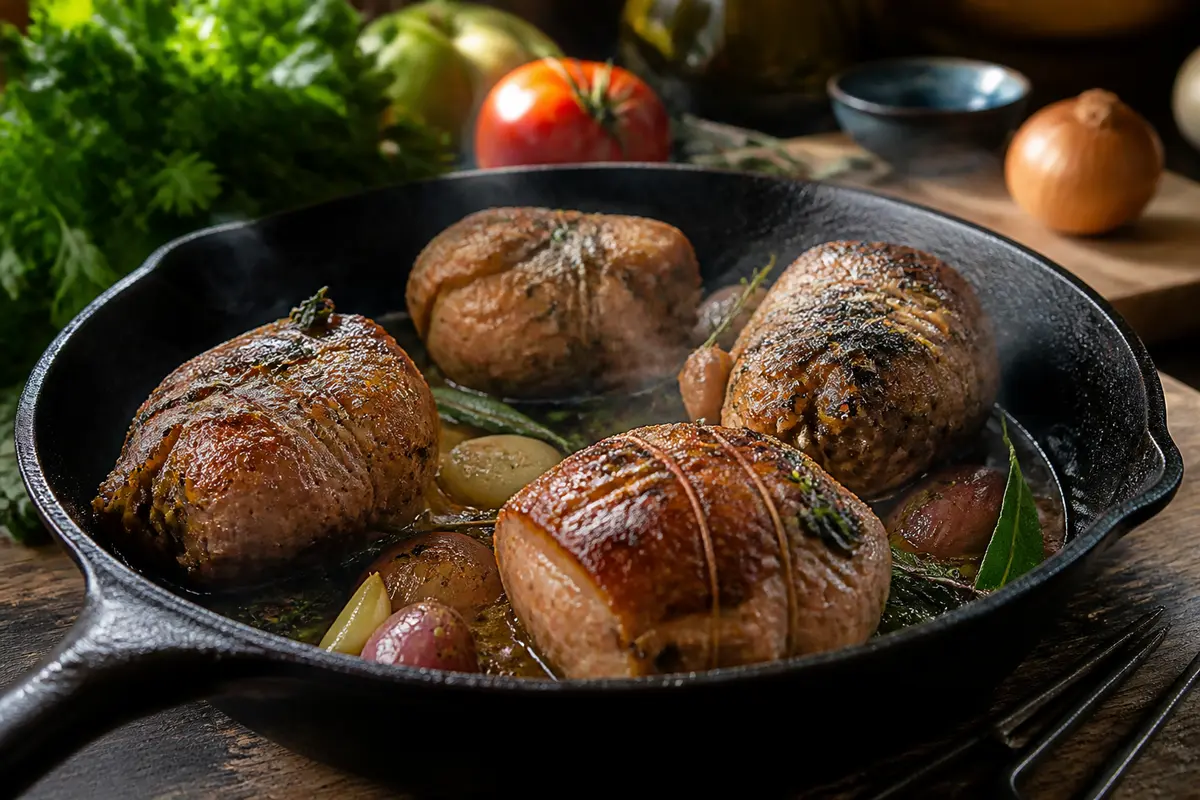 Cuisson des paupiettes de porc : Recette facile et délicieuse